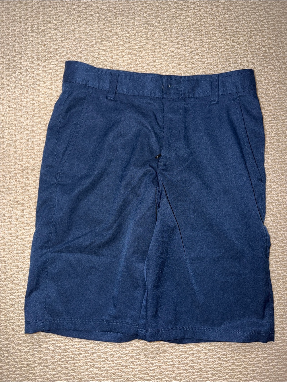 Boys Under Armor Match Play Navy Golf Shorts size 14